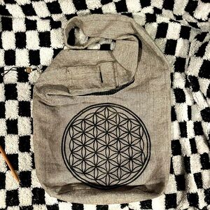 Flower of Life Crossbody Bag